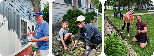 img volunteer serve day